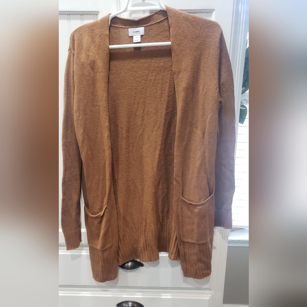 Old Navy Brown Open Front Cardigan